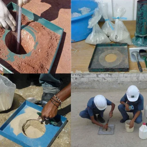 Control de Compactación con Cono de Arena en La Pintana